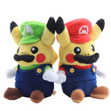 Peluche Pikachu Mario y Luigi
