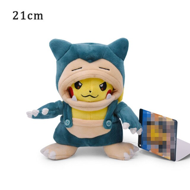 Peluche Pikachu Disfrazado 20cm
