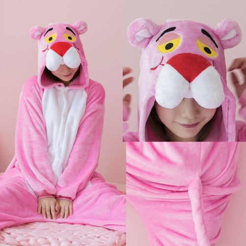 Pijama Kigurumi Pantera Rosa